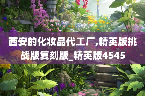 西安的化妆品代工厂,精英版挑战版复刻版_精英版4545