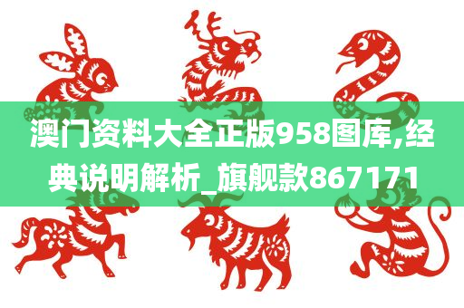 澳门资料大全正版958图库,经典说明解析_旗舰款867171