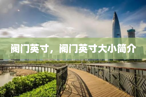 阀门英寸，阀门英寸大小简介今晚必出三肖2025_2025新澳门精准免费提供·精确判断