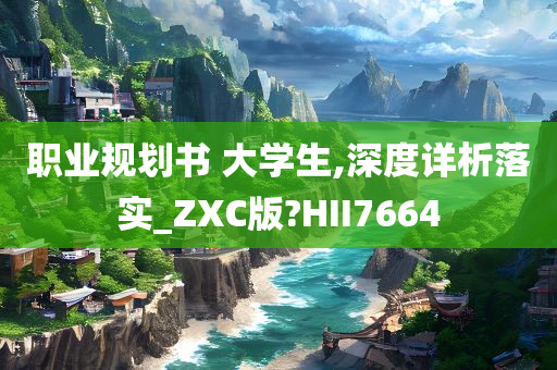 职业规划书 大学生,深度详析落实_ZXC版?HII7664