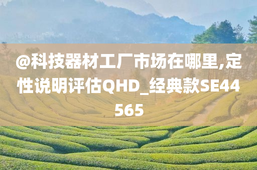 @科技器材工厂市场在哪里,定性说明评估QHD_经典款SE44565