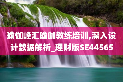 瑜伽峰汇瑜伽教练培训,深入设计数据解析_理财版SE44565