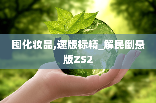 囤化妆品,速版标精_解民倒悬版ZS2