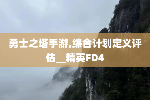 勇士之塔手游,综合计划定义评估__精英FD4