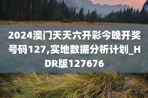 2024澳门天天六开彩今晚开奖号码127,实地数据分析计划_HDR版127676