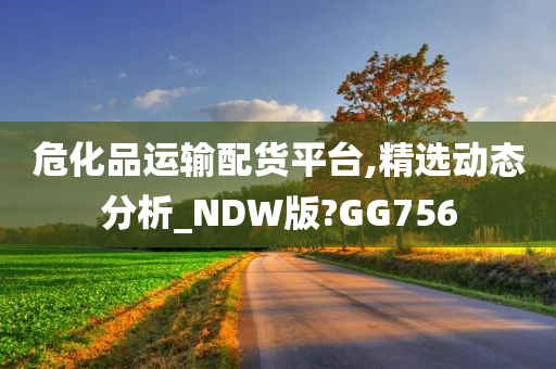 危化品运输配货平台,精选动态分析_NDW版?GG756