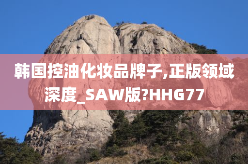 韩国控油化妆品牌子,正版领域深度_SAW版?HHG77