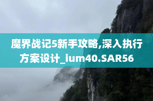 魔界战记5新手攻略,深入执行方案设计_ium40.SAR56