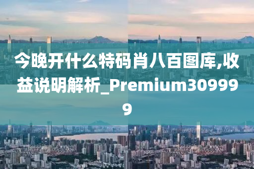 今晚开什么特码肖八百图库,收益说明解析_Premium309999