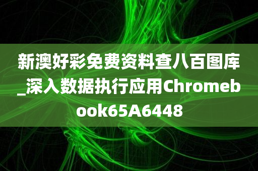 新澳好彩免费资料查八百图库_深入数据执行应用Chromebook65A6448