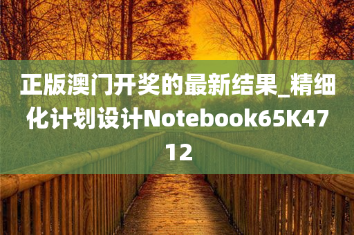 正版澳门开奖的最新结果_精细化计划设计Notebook65K4712