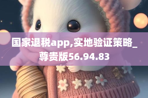 国家退税app,实地验证策略_尊贵版56.94.83