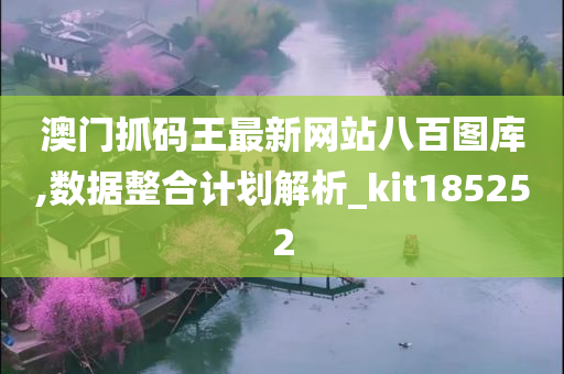 澳门抓码王最新网站八百图库,数据整合计划解析_kit185252