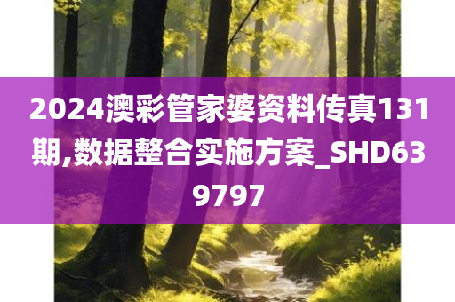 2024澳彩管家婆资料传真131期,数据整合实施方案_SHD639797