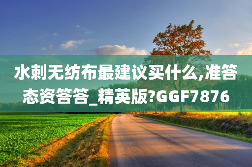 水刺无纺布最建议买什么,准答态资答答_精英版?GGF7876