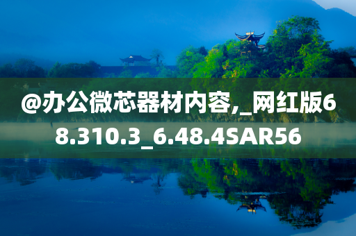 @办公微芯器材内容,_网红版68.310.3_6.48.4SAR56