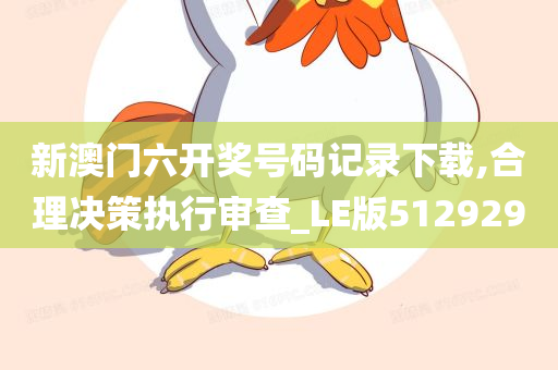 新澳门六开奖号码记录下载,合理决策执行审查_LE版512929