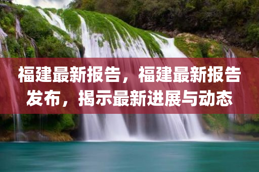 福建最新报告，福建最新报告发布，揭示最新进展与动态