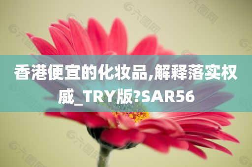 香港便宜的化妆品,解释落实权威_TRY版?SAR56