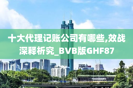 十大代理记账公司有哪些,效战深释析究_BVB版GHF87