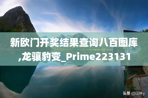 新欧门开奖结果查询八百图库,龙骧豹变_Prime223131