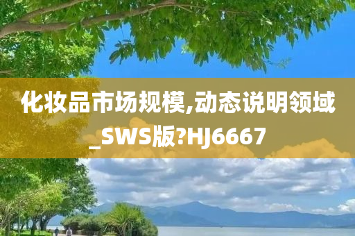 化妆品市场规模,动态说明领域_SWS版?HJ6667