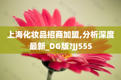 上海化妆品招商加盟,分析深度最新_DG版?JJ555