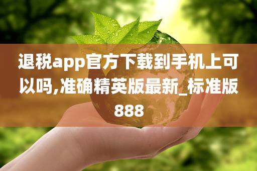 退税app官方下载到手机上可以吗