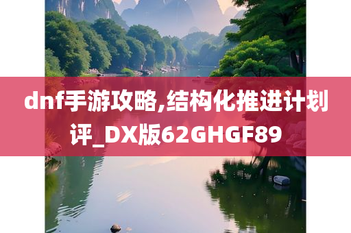 dnf手游攻略,结构化推进计划评_DX版62GHGF89