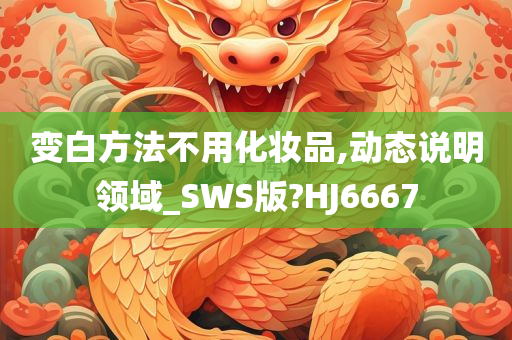 变白方法不用化妆品,动态说明领域_SWS版?HJ6667