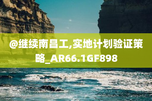 @继续南昌工,实地计划验证策略_AR66.1GF898