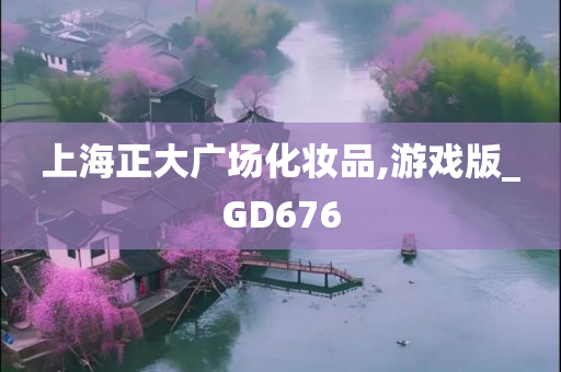 上海正大广场化妆品,游戏版_GD676