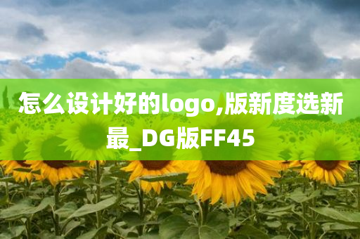 怎么设计好的logo,版新度选新最_DG版FF45