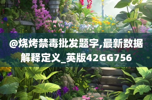 @烧烤禁毒批发题字,最新数据解释定义_英版42GG756