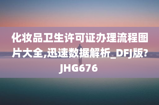 化妆品卫生许可证办理流程图片大全,迅速数据解析_DFJ版?JHG676