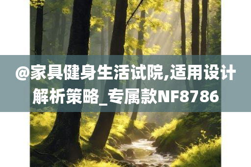 @家具健身生活试院,适用设计解析策略_专属款NF8786