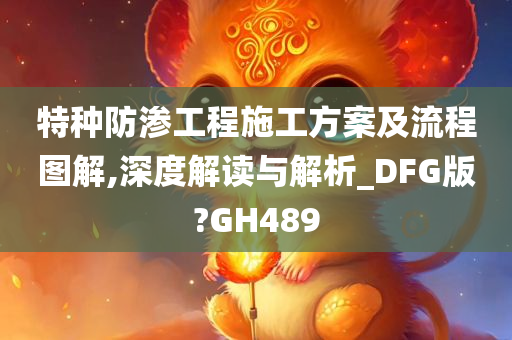 特种防渗工程施工方案及流程图解,深度解读与解析_DFG版?GH489