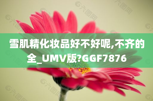 雪肌精化妆品好不好呢,不齐的全_UMV版?GGF7876