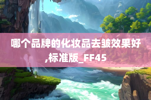 哪个品牌的化妆品去皱效果好,标准版_FF45