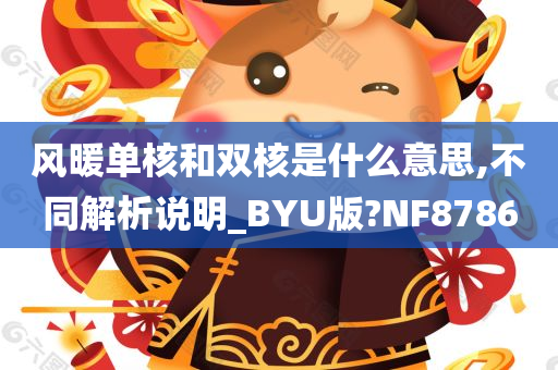 风暖单核和双核是什么意思,不同解析说明_BYU版?NF8786