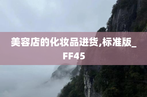 美容店的化妆品进货,标准版_FF45