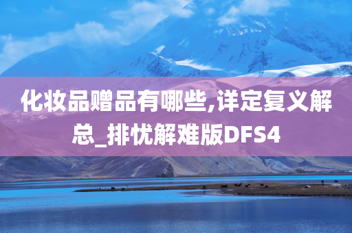 化妆品赠品有哪些,详定复义解总_排忧解难版DFS4