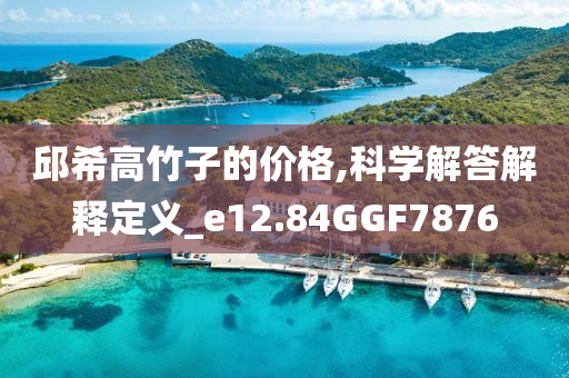 邱希高竹子的价格,科学解答解释定义_e12.84GGF7876