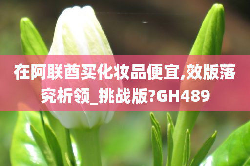 在阿联酋买化妆品便宜,效版落究析领_挑战版?GH489