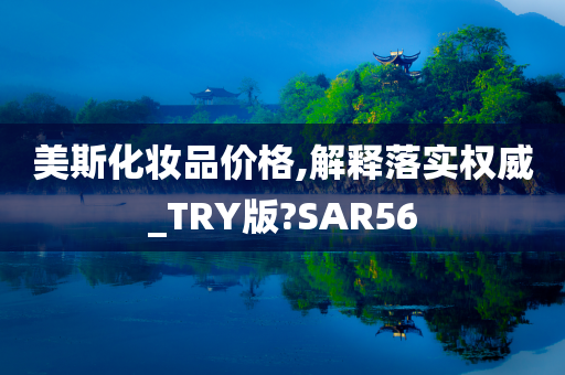 美斯化妆品价格,解释落实权威_TRY版?SAR56