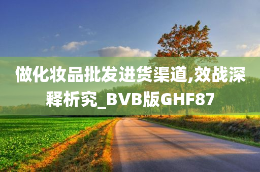 做化妆品批发进货渠道,效战深释析究_BVB版GHF87