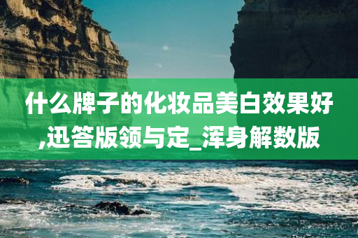 什么牌子的化妆品美白效果好,迅答版领与定_浑身解数版