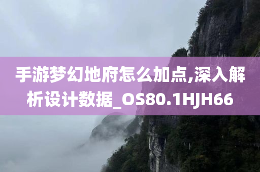 手游梦幻地府怎么加点,深入解析设计数据_OS80.1HJH66