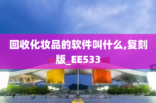 回收化妆品的软件叫什么,复刻版_EE533