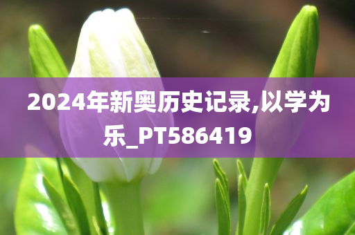 2024年新奥历史记录,以学为乐_PT586419